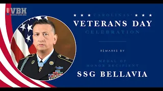 David Bellavia Remarks Carolinas' Veterans Day Celebration 2020