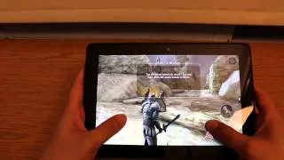 Gaming on Kindle Fire HDX 8.9