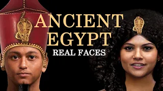 Ancient Egyptians - Pharaohs - Real Faces - Ahmose I - Amenhotep I - Queen Meritamun