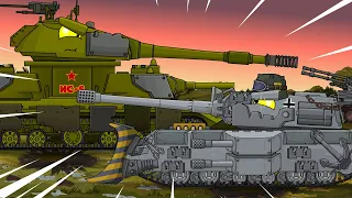 Новые монстры : ИС-6 Монстр vs Королевская мышь - Мультики про танки