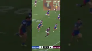 Is Jason Saab The Fastest Person In NRL!!!