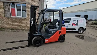 Газовий навантажувач Toyota 02-8FGF25. Рік виробництва 2018. Техніка зі складу.