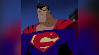 Superman (DCAU) Powers and Fight Scenes - Justice League Season 1
