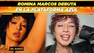 Romina Marcos incursionó en el mundo de la famosa plataforma azul 😱
