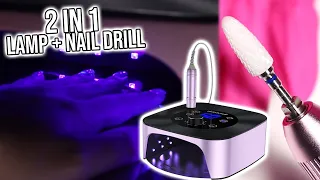 Real space saver! 💅   NEW 2 in 1 Nail Drill and Lamp from MelodySusie