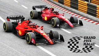 Ferrari F1 2023 SF-23 vs Ferrari F1 2022 F1-75 - Macau GP