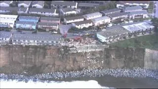 Pacifica apartments on crumbling cliff demolished