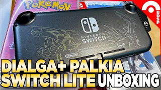 Dialga + Palkia Switch Lite Unboxing
