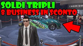 SETTIMANA TOP! SOLDI TRIPLI E SCONTI AGGIORNAMENTO SETTIMANALE DLC GTA 5 ONLINE ITA