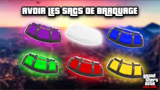 *GLITCH* AVOIR LES SACS DE BRAQUAGES DE COULEUR SUR GTA ONLINE 1.68