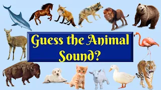 Guess the Animal Sound Game | Animal Sounds Quiz | Animal Trivia/Animal Sounds | sonidos de animales