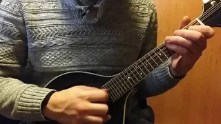 Jewish folk dance "7-40" (Cемь сорок) mandolin cover with tab & backing track