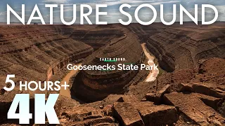 EARTH SOUND Goosenecks Nature Sounds Canyon Winds 5 Hours Relaxation Utah USA