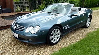 Video Review of 2002 Mercedes SL500 Convertible For Sale SDSC Specialist Cars Cambridge UK