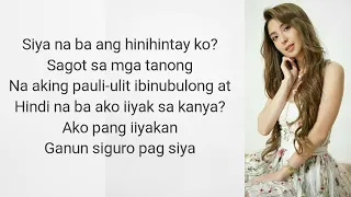 Donnalyn Bartolome featuring Shehyee - Pag Siya (Lyrics)