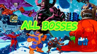 Marvel vs Capcom : All Boss Fights Evolution 1994-2017 p2