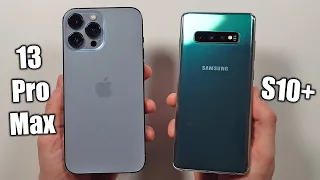 iPhone 13 Pro Max vs Samsung S10 Plus 🔥 Speed Test