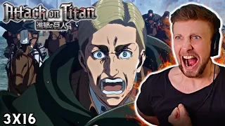 MY SOLDIERS RAAAGE!! - Attack on Titan 3x16 REACTION - "Perfect Game"