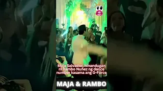 Maja Salvador, hinandugan ni Rambo Nuñez ng dance number kasama ang G-Force