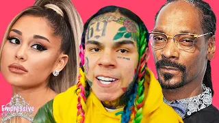 Tekashi 69 is mad at Ariana Grande, Justin Bieber, and Billboard! | Tekashi trolls Snoop Dogg