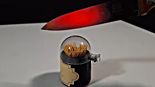 Satisfying Red Hot Knife vs. everything!