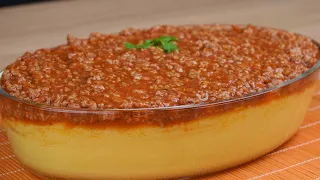 ESSA É A MELHOR RECEITA DE POLENTA COM CARNE MOÍDA QUE VOCÊ JÁ VIU!