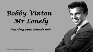 Bobby Vinton Mr Lonely Sing Along Lyrics