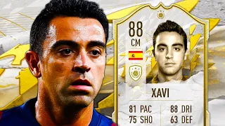 MASTERCLASS ⭐ 88 BASE XAVI PLAYER REVIEW - FIFA 22 ULTIMATE TEAM