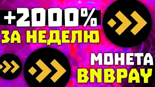 МОНЕТА BNBPAY ДАСТ 1000 ИКСОВ И УЖЕ ДАЛА 2500% | БНБПЕЙ | BPAY