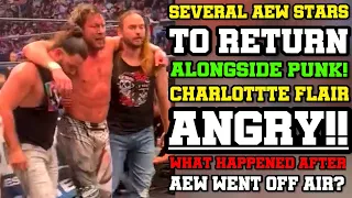 WWE News! Charlotte ANGRY! Major AEW Off Air Moment! Several AEW Stars To Return Alongside CM Punk!