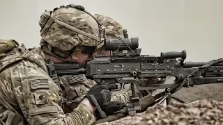 10th Mountain Soldiers • Team Training M240L Machine Gun