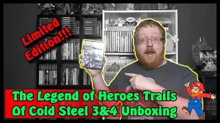 The Legend of Heroes Trails of Cold Steel III & IV Limited Edition - PS5 - Unboxing