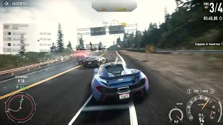 I just wanted to race peacefully but they started the trouble