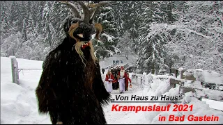 NEW: Gastein Krampuslauf 2015 - Krampus & St. Nicholas in Bad Gastein, from house to house