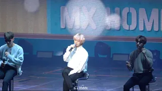 [4K] 200119 몬스타엑스 HOME PARTY 형원 cover 볼빨간사춘기 BLUE  (MONSTA X HYUNGWON focus FanCam) (2nd floor ver.)