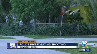 Man injured in Boynton Beach shooting