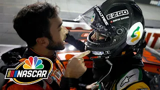 Tempers flare between Chase Elliott and Kevin Harvick post-race | NASCAR | Motorsports on NBC