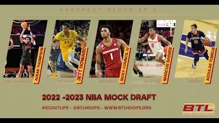 2023 NBA Mock Draft - Prospect Recap Ep 5