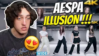 aespa 에스파 '도깨비불 (Illusion)' Dance Practice + Lyrics (Reaction !!!) | Yummy In My What Now ?!?😳