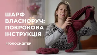 Як в’язати теплий шарф гачком: простіше не буває