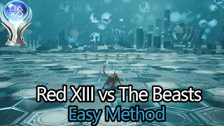Easy Method - Legendary Bout: Red XIII vs The Beasts (Required for 7 Star Hotel Trophy)