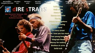 Dire Straits - 1992 - LIVE in Syracuse, USA [AUDIO ONLY]