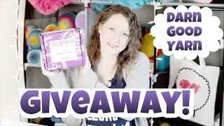 Darn Good Yarn Giveaway and Unboxing!