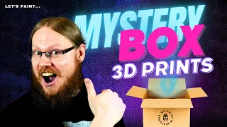 I was sent a Mystery Box of 3D printed Minis!