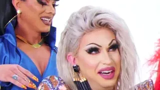 Brooke Lynn Hytes being a mood in the 'THEM' interview