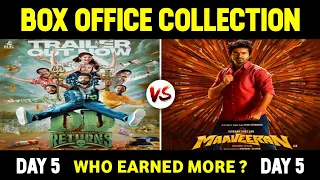 DD Returns vs Maaveeran Tamil Movie 5 Days Box Office Collection | Sivakarthikeyan | Santhanam