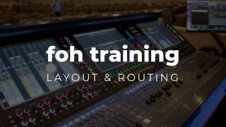 Console Layout, Routing & Channel Strip | FOH Training