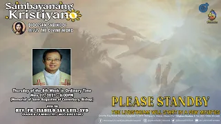 LIVE NOW | Online Holy Mass at the Diocesan Shrine for Thursday, May 27, 2021 (6:00pm)