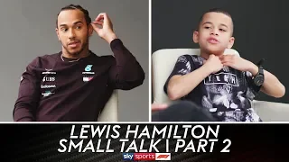 "I HATE losing!" | Lewis Hamilton | Small Talk | Part 2