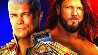 Cody Rhodes Vs AJ Styles | Backlash France | FULL MATCH | Wwe